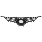 Front Upper Grille Insert for Toyota Camry XLE (2018–2020) w/Badge Slot