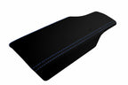 Leather Console Lid Armrest Cover for Porsche 987 Cayman (2005–2012) Blue Stitch