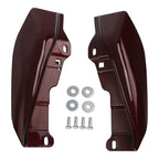 Mid Frame Air Deflectors for Harley Road Glide (2009–2024) Mysterious Red Sunglo