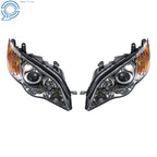 Set of 2 Halogen Chrome Headlights for Subaru Legacy (2008–2009)