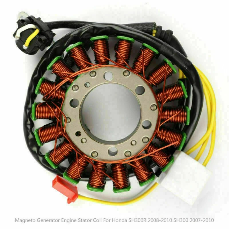 Generator Stator Coil for Honda SH300 NF02 (2007–2010)