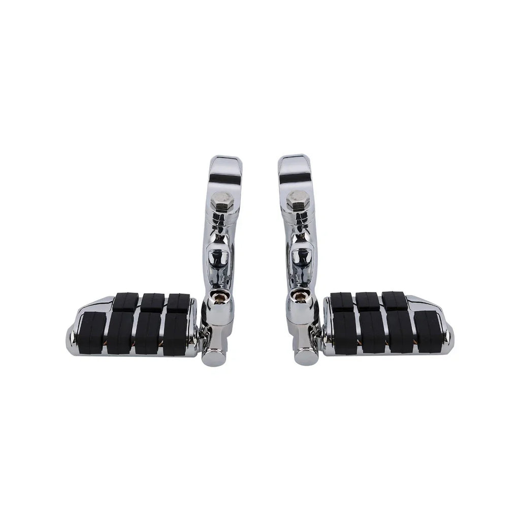 Foot Pegs 1-1/4" Engine Guard Mounts Clamps for Harley Touring Dyna