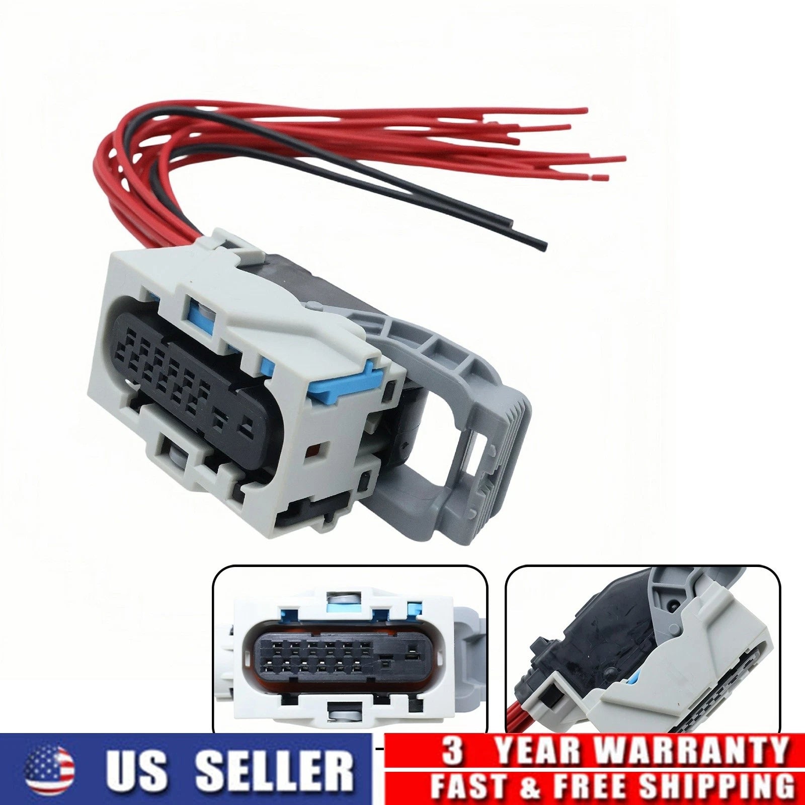 Transmission Control Module Connector Plug Pigtail for 6T30E 6T40E 6T45E 6T50E