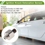 1 Pc Ignition Knock Detonation Sensor No.8961512020 for Toyota Corolla (1990–1991)