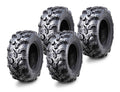 Set of 4 WANDA ATV UTV Tires 26x9-12 26x9x12 6PR Super Lug Mud (2010–2023)
