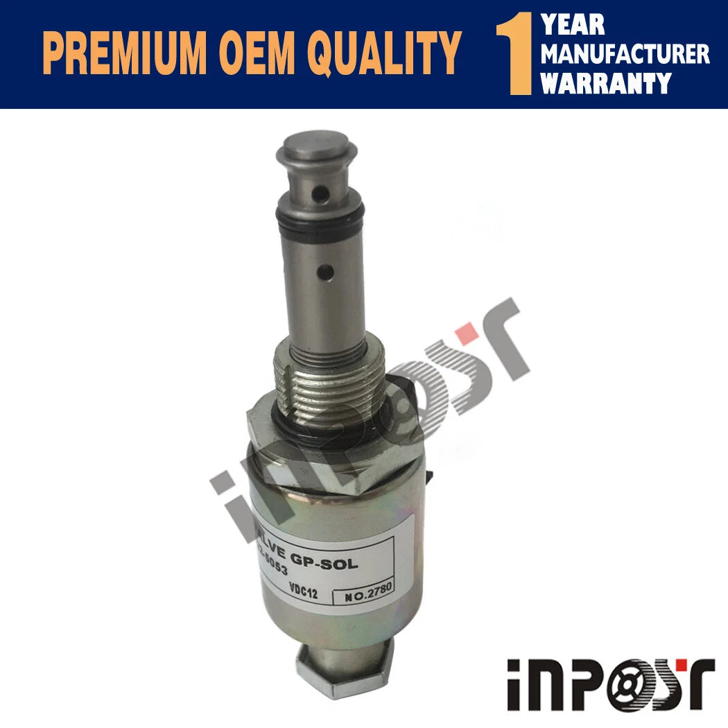 12V Solenoid Valve 122-5053 for CAT E322C 3126 3126B
