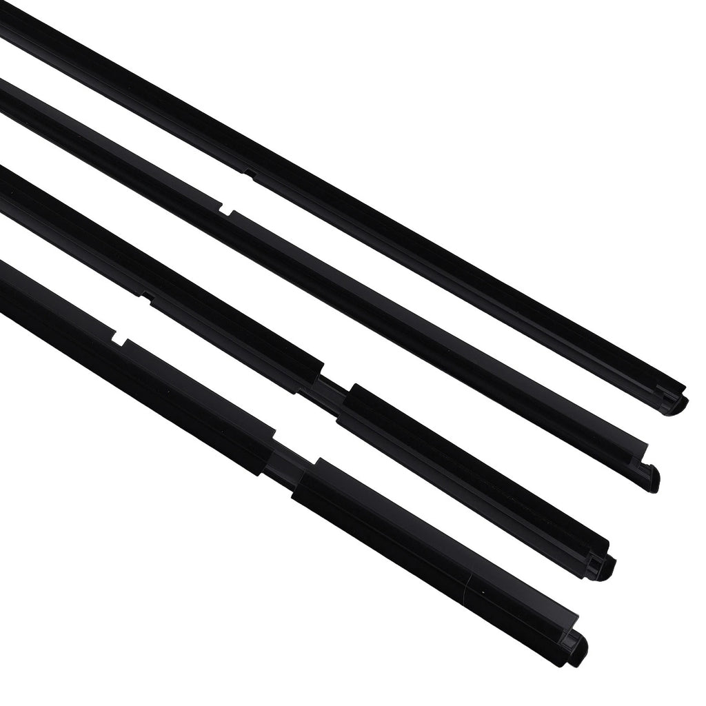 4pc Window Sweep Weatherstrip Set for Jeep Grand Cherokee (1999–2004) 55135879AF