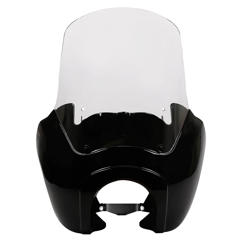 Front Fairing with 15" Clear Windshield for Harley Dyna Fat Bob FXDF (2008–2017)