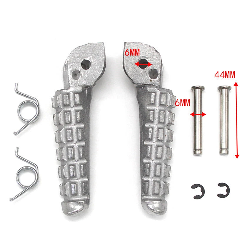 Front Footrest Pegs for Ducati Scrambler Icon Monster 696 797 (2015–2020)