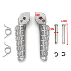 Front Footrest Pegs for Ducati Scrambler Icon Monster 696 797 (2015–2020)