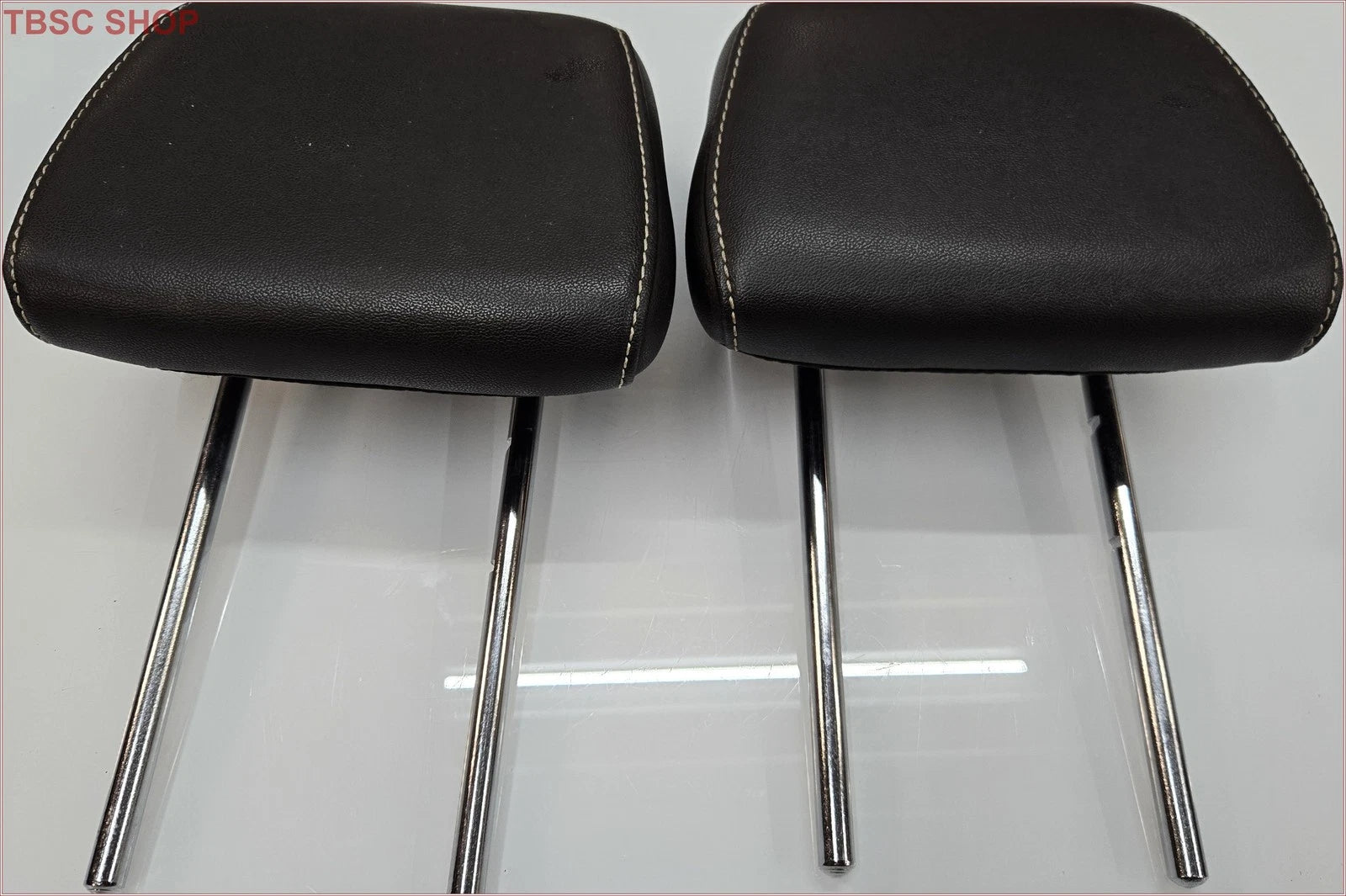 Set of 2 Headrests for Ford Flex (2009–2012) Black Leather