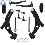 10X Front Lower Control Arm Tie Rod Sway Bar Link for Ford Edge Lincoln MKX (2007–2014)