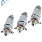 3x Fuel Injectors for Kubota D950 D1302 D1402 V1702 V1902