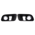 Set of 2 Front Bumper Fog Light Lamp Bezels for Dodge Charger (2012–2014)