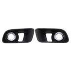 Set of 2 Front Bumper Fog Light Lamp Bezels for Dodge Charger (2012–2014)