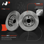 Front Disc Brake Rotor for Toyota Prius C (2012-2019)