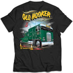 Old Hooker Graphic T-Shirt & Hoodie for Big Rig Trucks