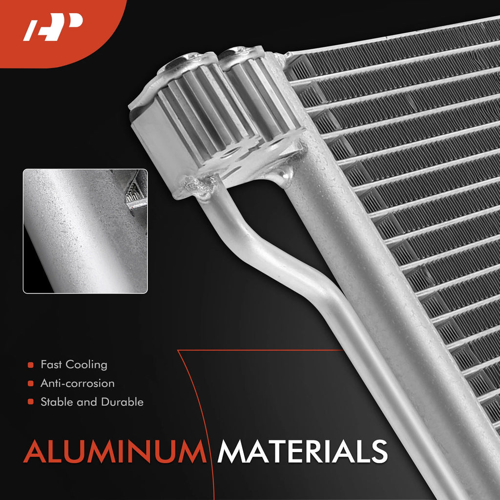 A/C Condenser with Receiver Drier for BMW X5 X6 (2010–2019)