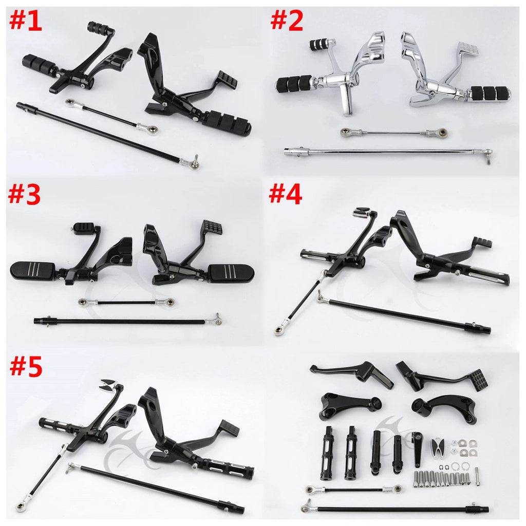 Forward Controls Pegs Levers Linkage for Harley Sportster 883 1200 (2014–2022)