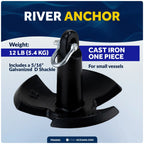 12 Lb River Boat Anchor for FO4301