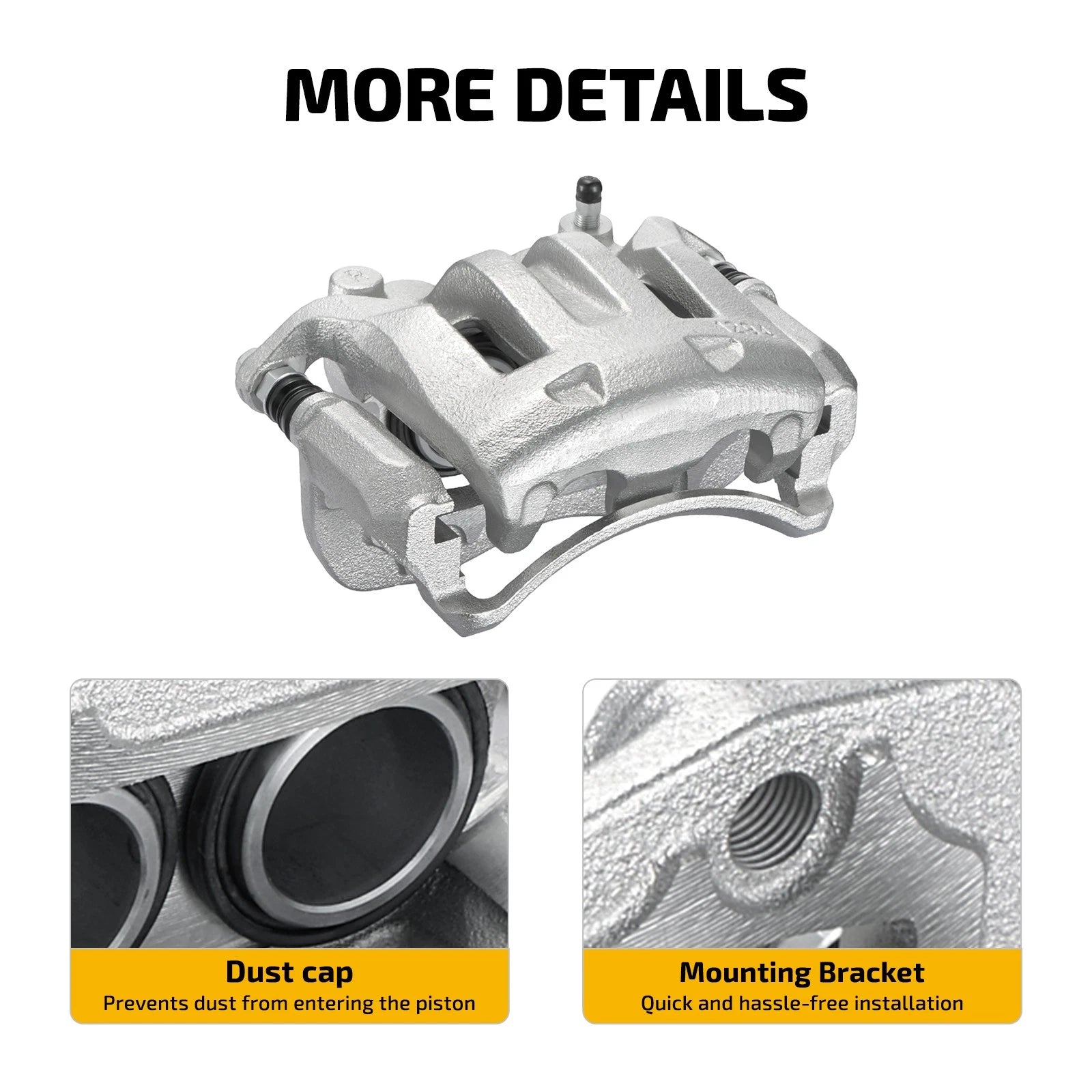 Front Brake Calipers for Nissan Xterra Frontier (2000-2004)