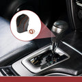 1Pc Gear Shift Knob Cover for Volkswagen Taos (2022–2023) Black Brown