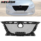 Front Grille Honeycomb for Mazda 3 Axela (2014–2016) Sedan & Hatchback
