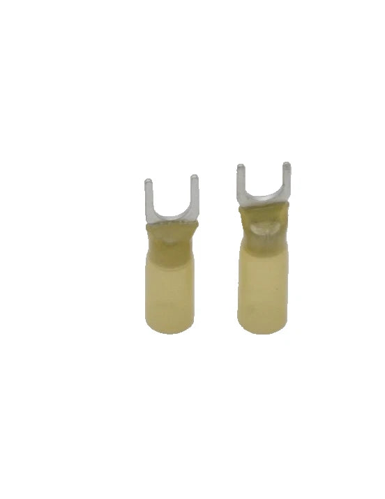 30-Pack Heat Shrink Electrical Fork Terminal Connector #6 12-10 AWG