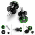 2X 10mm CNC Swingarm Spools Slider for Kawasaki ZX10R Z800 Z1000