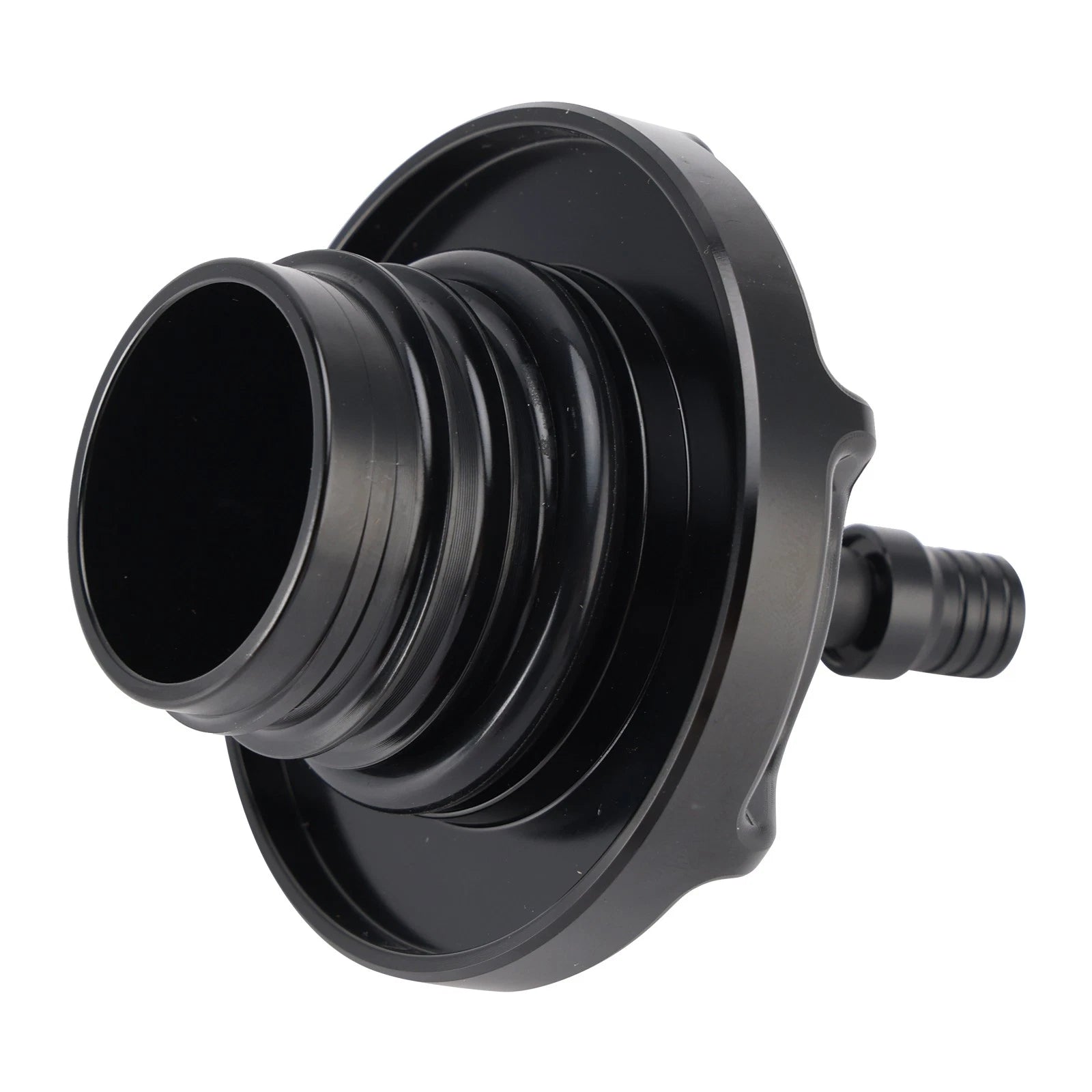 Aluminum Gas Fuel Tank Cap w/Vent Hose for Harley Touring Electra Road Glide (1996–Present)
