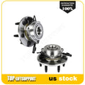 2X Front Wheel Hub & Bearing Assembly for Chevy Tahoe GMC Sierra 1500 Yukon 4WD
