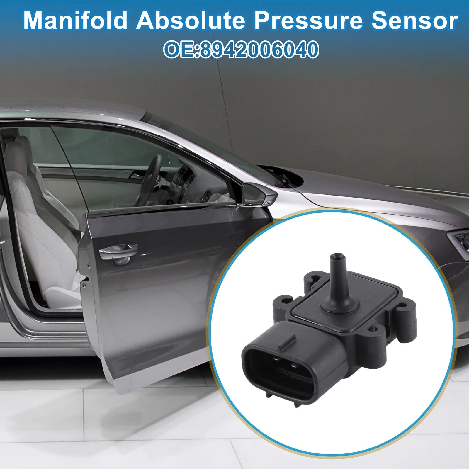 Manifold Absolute Pressure Sensor No. 8942006040 for Toyota Camry (1997–2001)