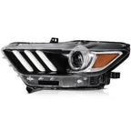 Clear Lens Headlights Assembly for Ford Mustang (2015-2017)