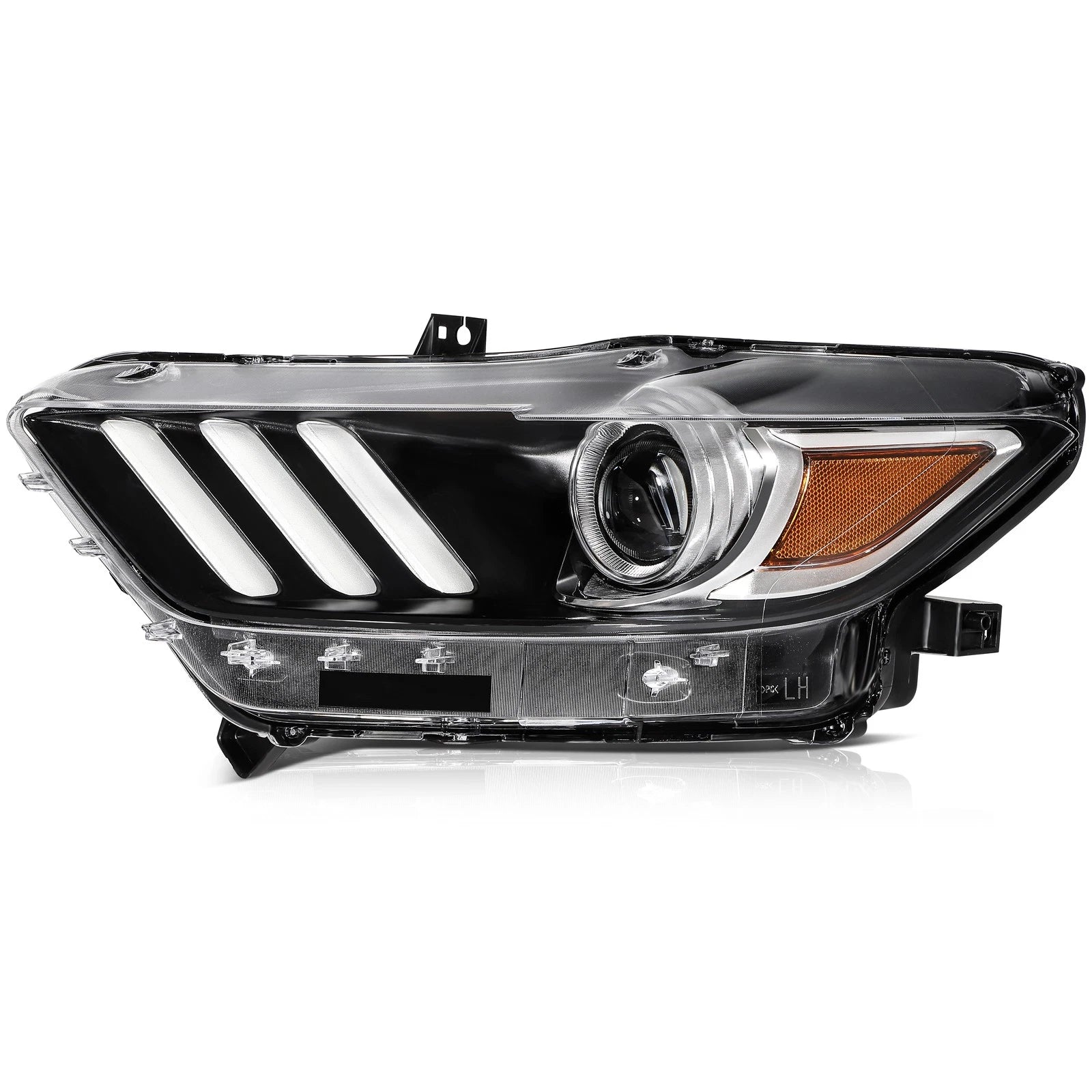 Clear Lens Headlights Assembly for Ford Mustang (2015-2017)