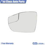 Mirror Glass for Ford Focus (2012–2018) Left Driver Side