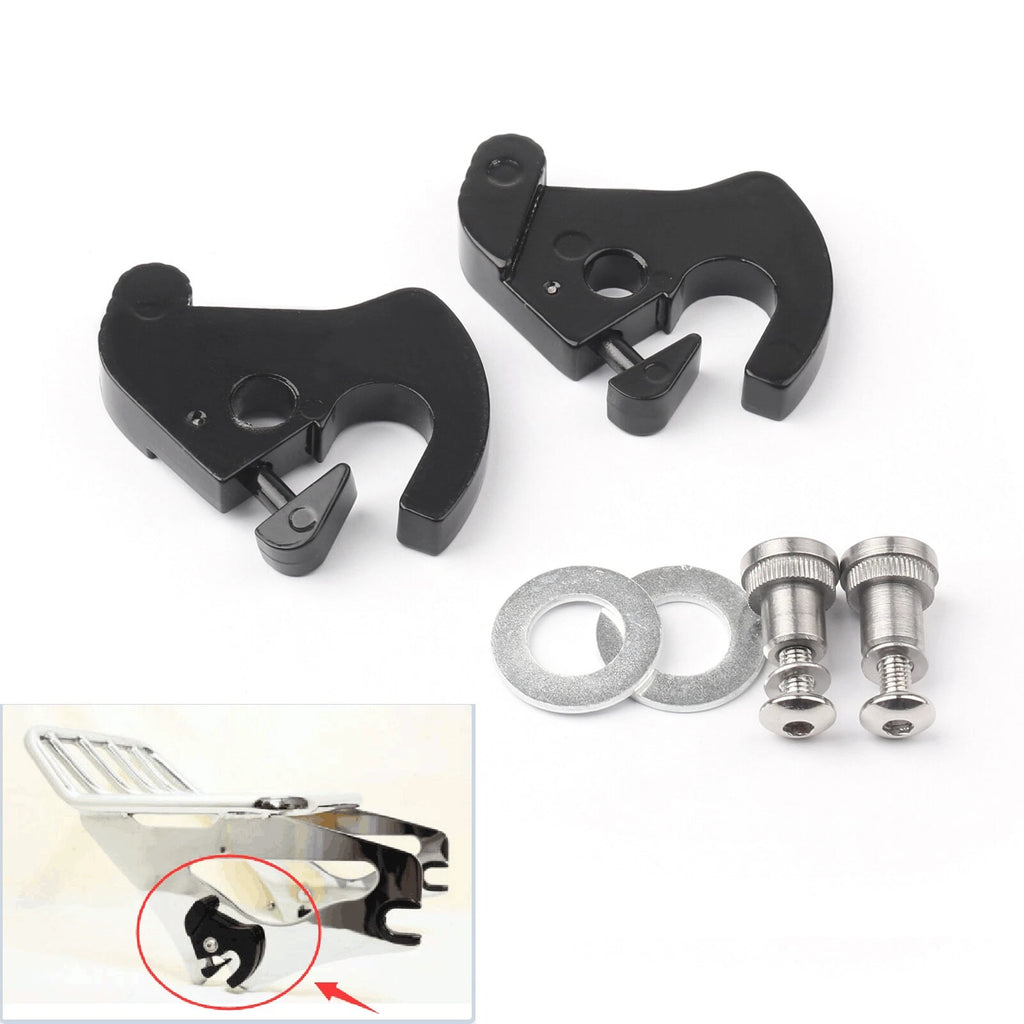 Rotary Latch Kit with Lock for Harley Touring, Softail, Sportster