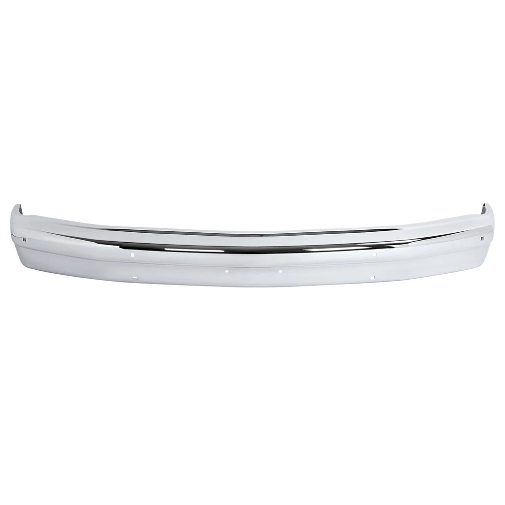 Chrome Black Steel Front Bumper Cover for Dodge Dakota (1991–1996)
