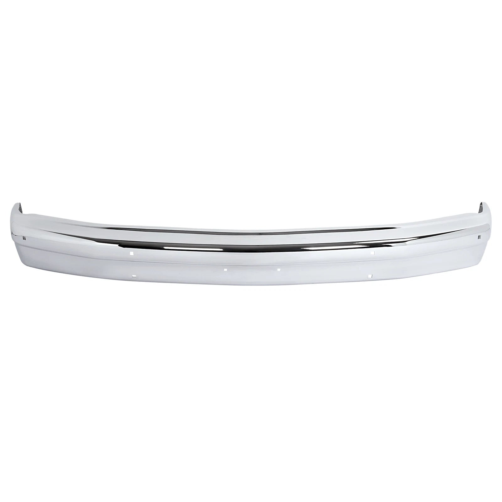 Chrome Black Steel Front Bumper Cover for Dodge Dakota (1991–1996)