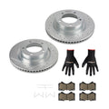 Front Left & Right Brake Rotors & Ceramic Pads Kit for Lexus LX570 (2016–2021) S-31482 P-1303