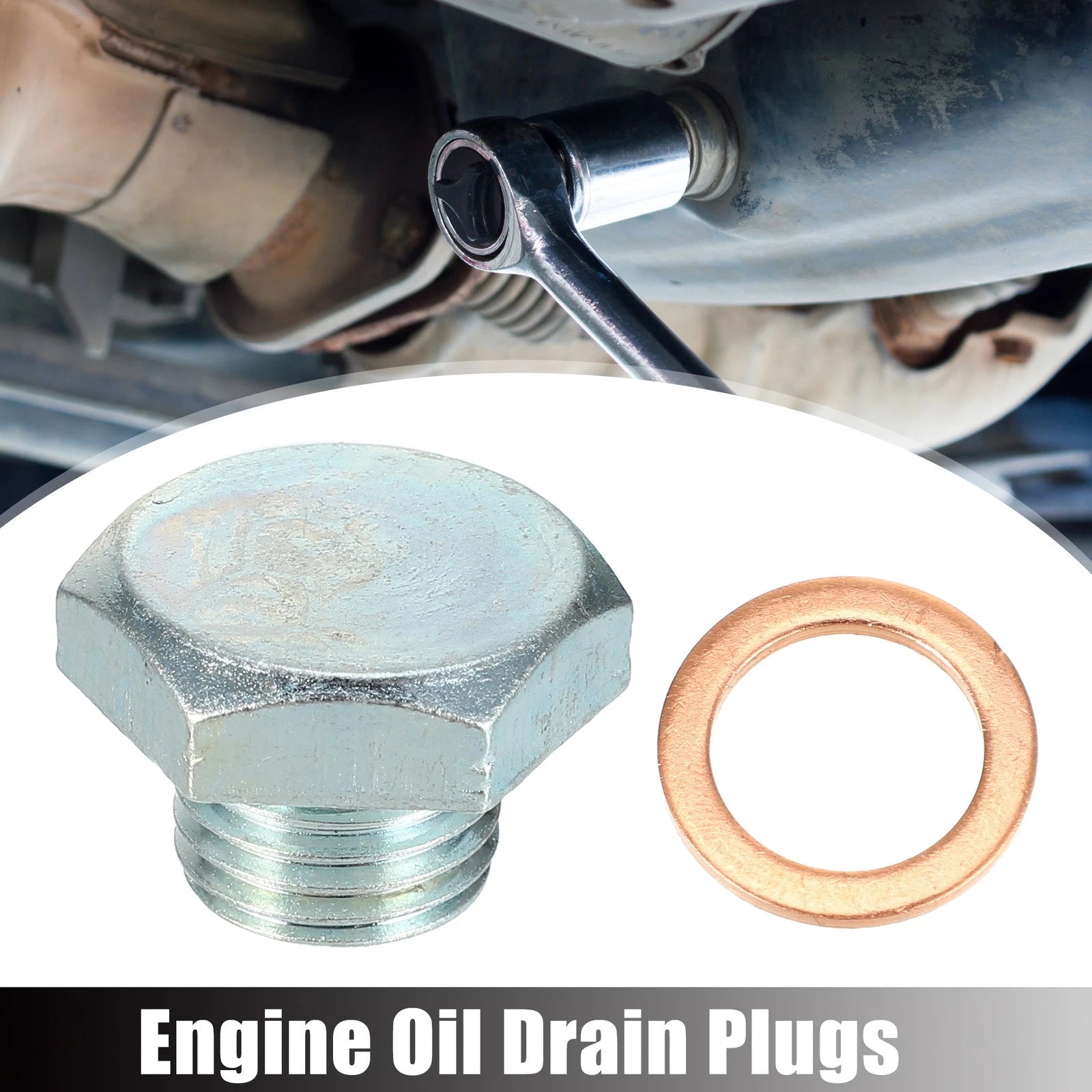 Set of 1 M14x1.5 Oil Drain Plug with Washer 94027565 for Buick 
