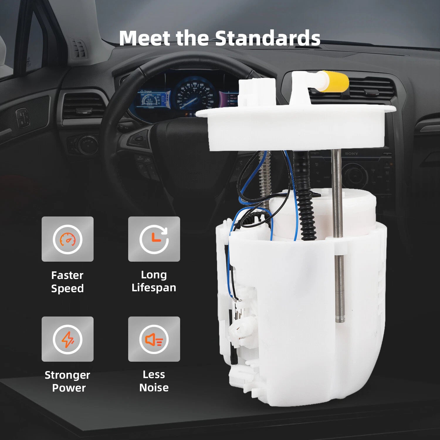 Fuel Pump Module Assembly for Mazda 3 (2014–2018) L4 2.0L