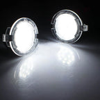 2X White LED Side Mirror Puddle Lights for Ford F150 Raptor (2009–2014)