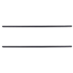 Set of 2 Exterior Door Window Glass Trim L&R for Honda Civic Coupe (2006–2011)