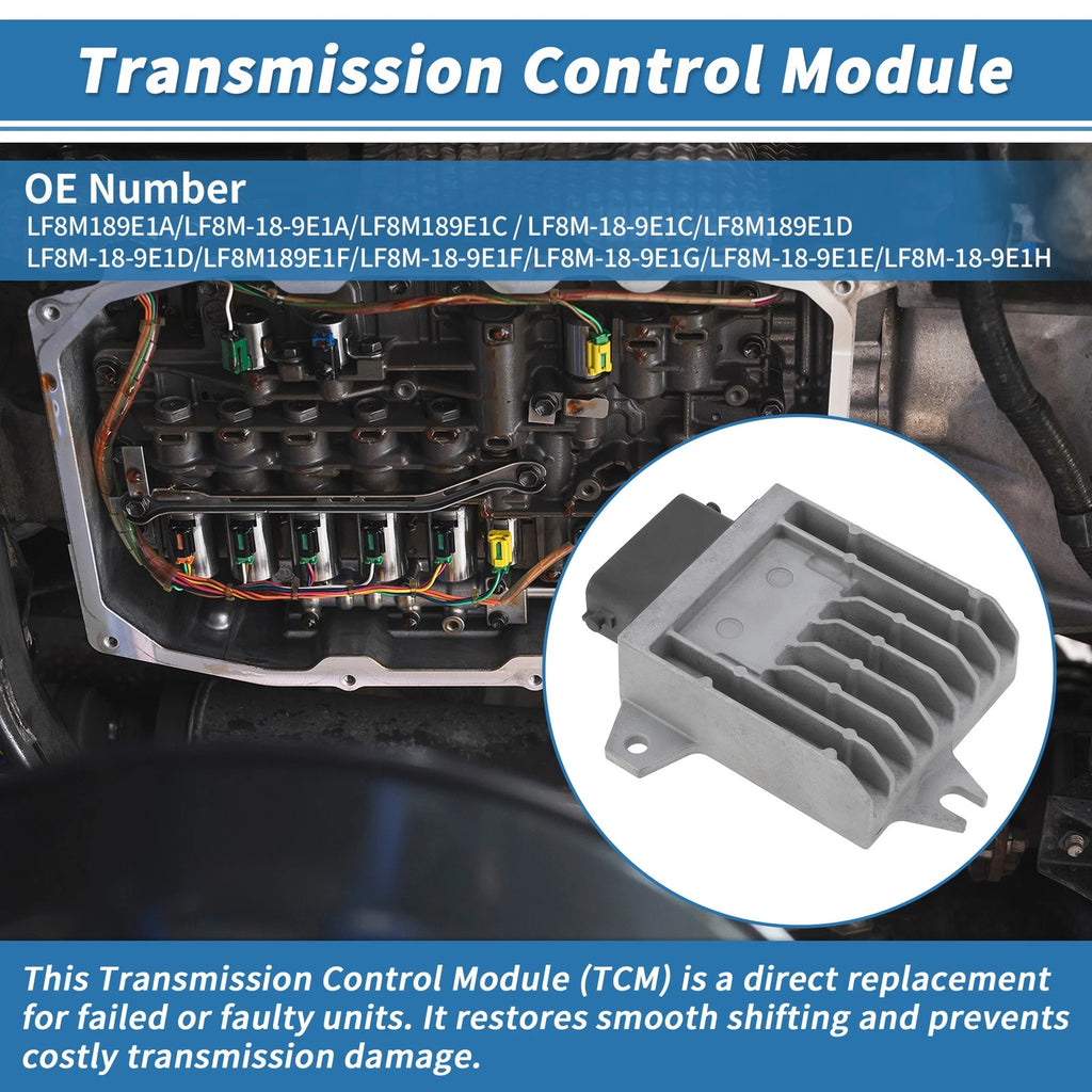 TCU TCM Transmission Control Module for Mazda 3  (2004–2009) LF8M-18-9E1A/LF8M189E1C