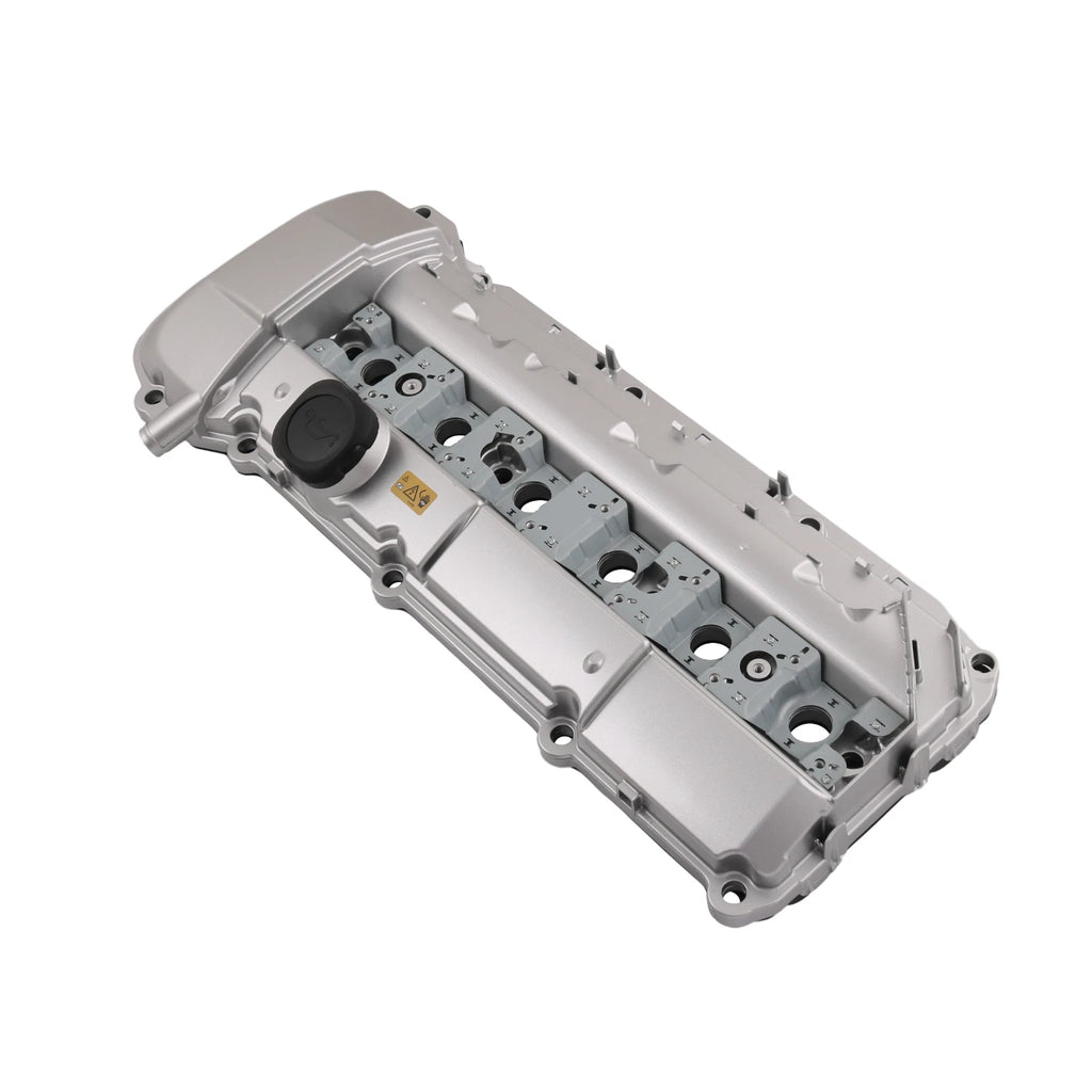 Aluminum Valve Cover with Gasket for BMW E39 525i 528i E46 325i 328i 330i X5 (1998–2002)