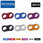 Set of 4 Braided Hose Separator Clamps for Automotive Oil Lines