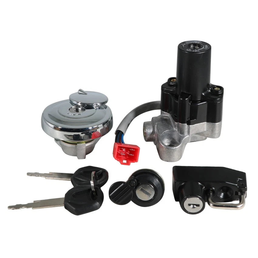 Ignition Switch Tank Cap Lock Set for Yamaha XVS1100A (2000–2008)