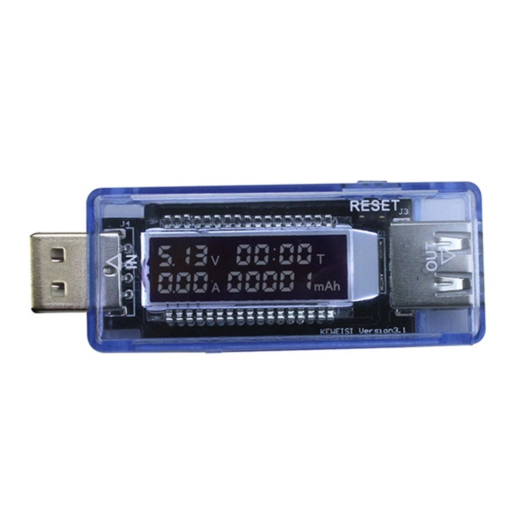 USB Voltage Current Tester KWS-V20 for 3V to 9V Chargers (2010–2023)