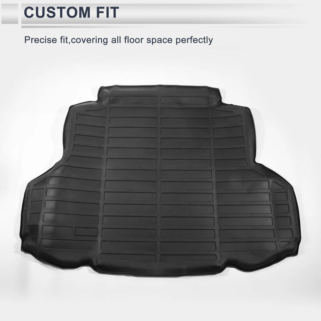 Cargo Liner Rear Trunk Mat for Mitsubishi Lancer (2001–2007) TPE Long Grid