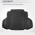 Cargo Liner Rear Trunk Mat for Mitsubishi Lancer (2001–2007) TPE Long Grid